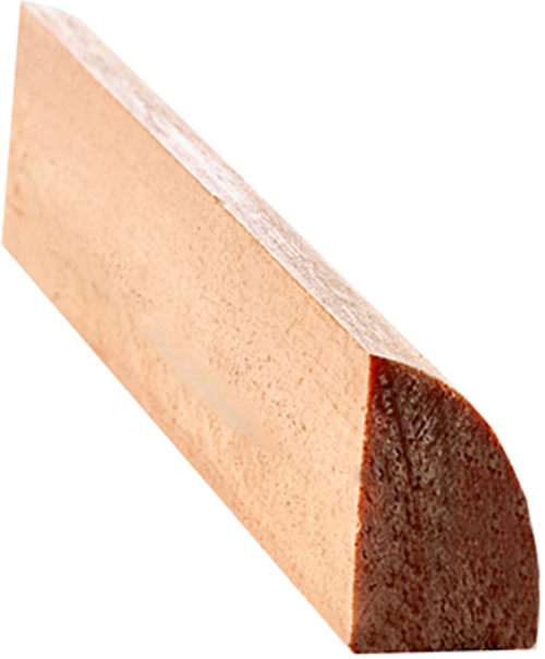 Craftwood 129-S Base Shoe Moulding, Natural - 0.44 x 0.69 in. x 8 