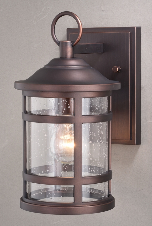 Vaxcel T0518 6.5 in. Southport Outdoor Wall Light, Sienna Bronze