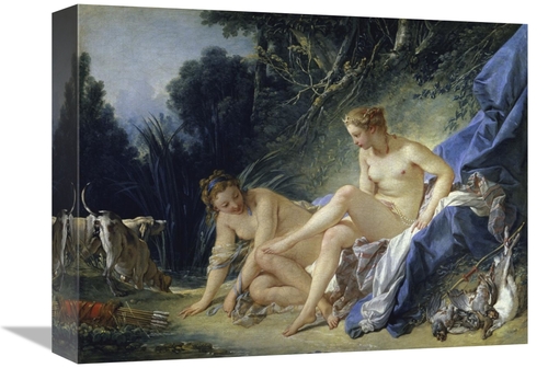 Global Gallery GCS-281754-16-142 16 in. Diana Leaving the Bath Art Pri