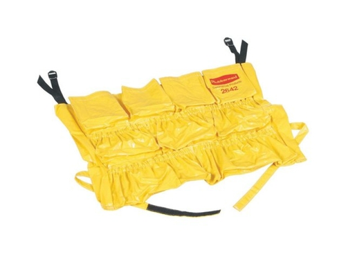 Rubbermaid 1913171 Caddy Bag for Brute Container, Yellow