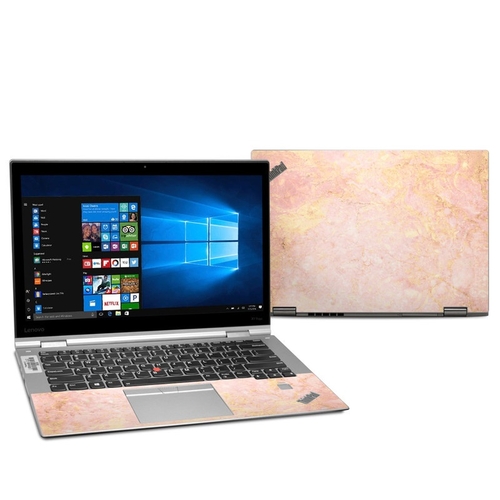 DecalGirl LYX12-ROSE-MARBLE Lenovo Yoga X1 2nd Gen Skin - Rose Gold Ma