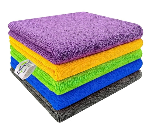 "Multipurpose Microfibre Cloths for Car and Bike Detailing"