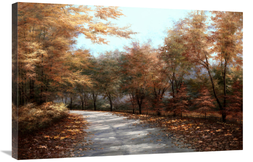Global Gallery GCS-137378-2436-142 24 x 36 in. Maple Lane Art Print - 