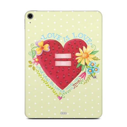 DecalGirl IPDA4-NEEDLOVE Apple iPad Air 4th Gen Skin - Love Is What We