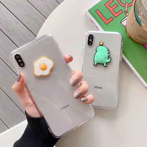 Minimalist Dinosaur Egg iPhone Case