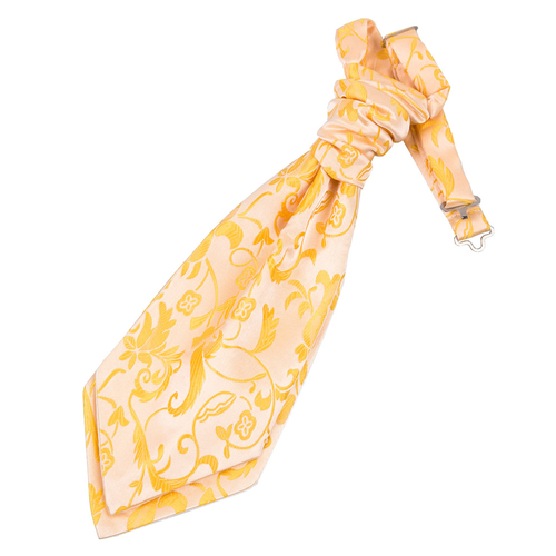 Passion Pre-Tied Ruche Cravat - Boys - Gold