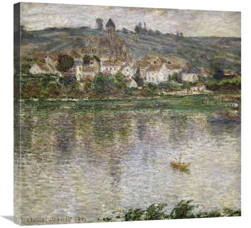Global Gallery GCS-278726-30-142 30 in. Vetheuil Art Print - Claude Mo