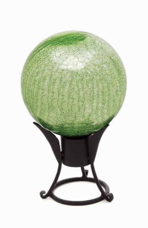 Achla G12-LG-C 12 in. Gazing Globe in Crackle Light Green