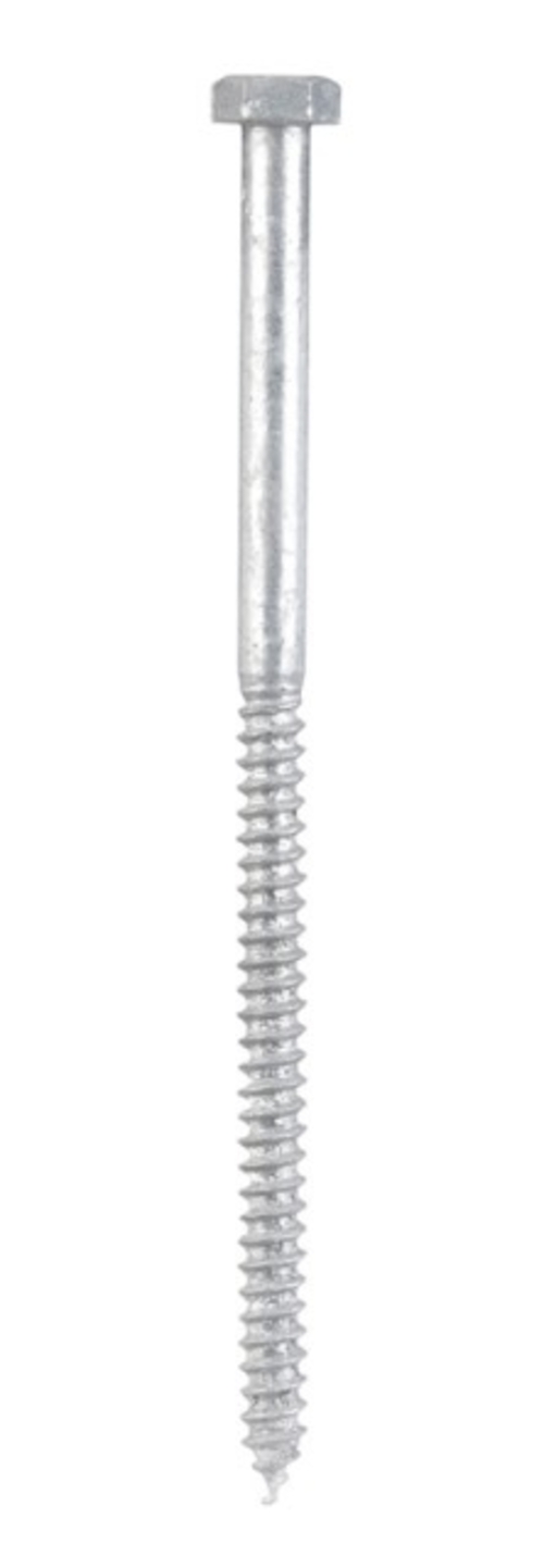 Hillman 812053 0.312 x 6 in. Galvanized Hex Head Lag Bolt