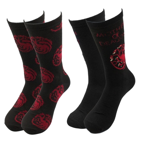 Mother of Dragons Crew Socks - Pack of 2