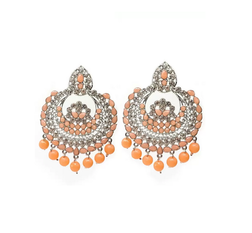 Earrings for Women and Girls Brass Plug Earring (Color-GREEN)