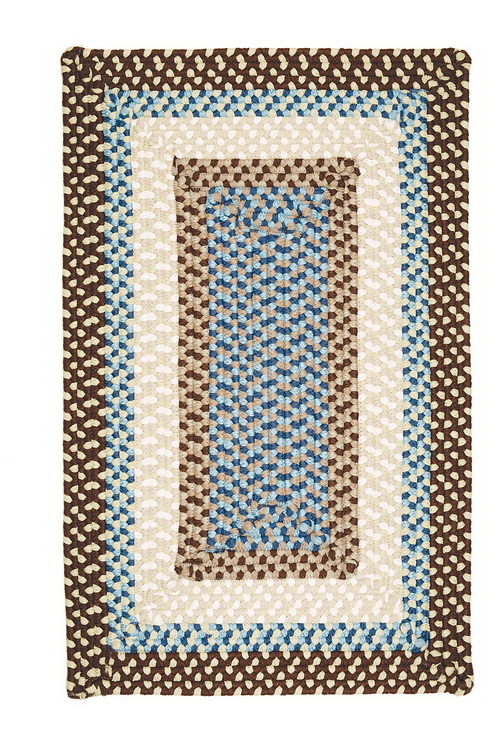 Colonial Mills Rug MG89R024X072R Montego - Bright Brown 2 ft. x 6 ft. 