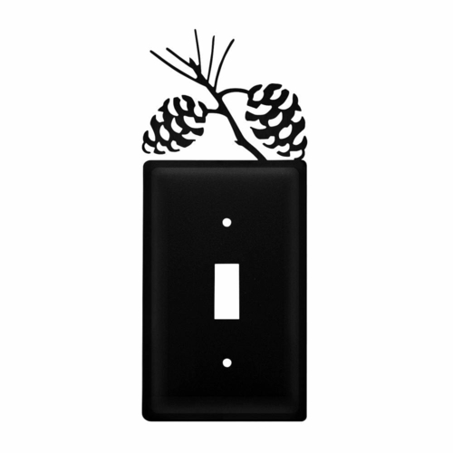 Wrought Iron Pine Cone Switch Cover