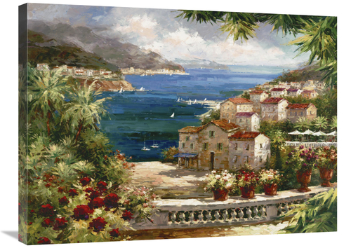 Global Gallery GCS-126673-2432-142 24 x 32 in. Harbor Vista Art Print 