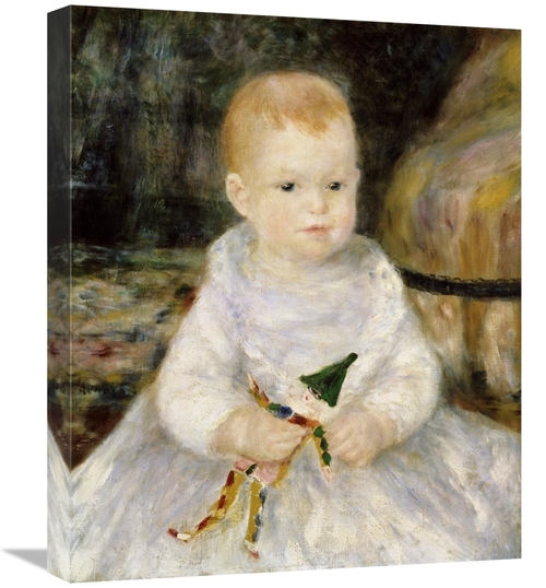 Global Gallery GCS-267124-22-142 22 in. Child with a Toy Clown Art Pri