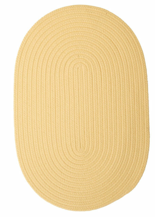 Colonial Mills Rug BR34R084X108 Boca Raton - Pale Banana 7 ft. x 9 ft.