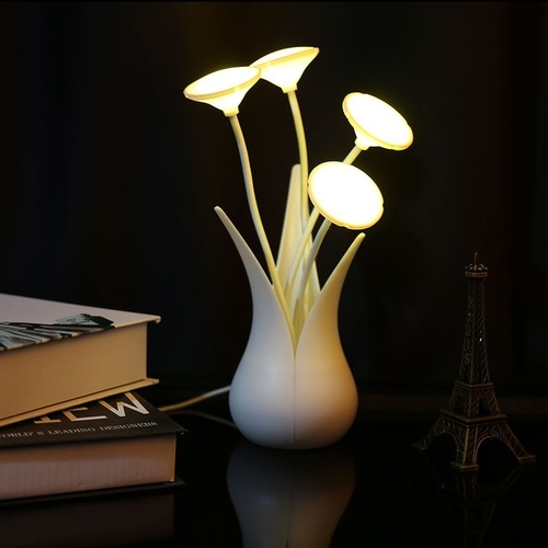 Portable LED USB Light Sensor Nursing Night Lamp