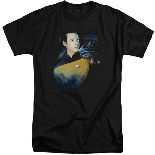 Trevco CBS1088-ATT-5 Star Trek & Data 25th Short Sleeve Cotton Adult T