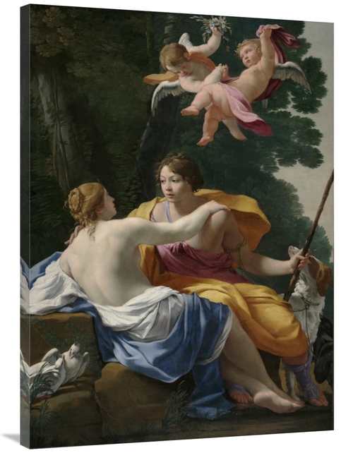 Global Gallery GCS-460057-3040-142 30 x 40 in. Venus & Adonis Art Prin