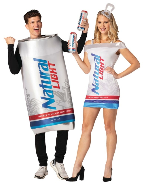 Rasta Imposta GC10173 Natural Light Can Couples Costume