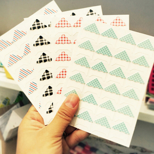 DIY Handmade Album Corner Sticker Photo Corner