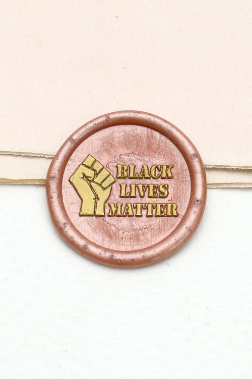 Black lives matter Wax seal stamp /fist Wax seal Stamp kit