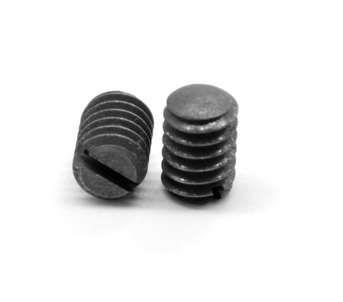 ASMC Industrial 0.25 in. -20 x 1 in. Coarse Thread Slotted Set Cup Poi