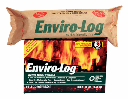 Enviro-Log 4500633 3.78 in. Fire Log, 6 per Pack - Pack of 6