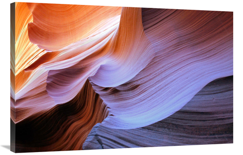 Global Gallery GCS-486513-40-142 40 in. Canyon Waves Art Print - Vic S