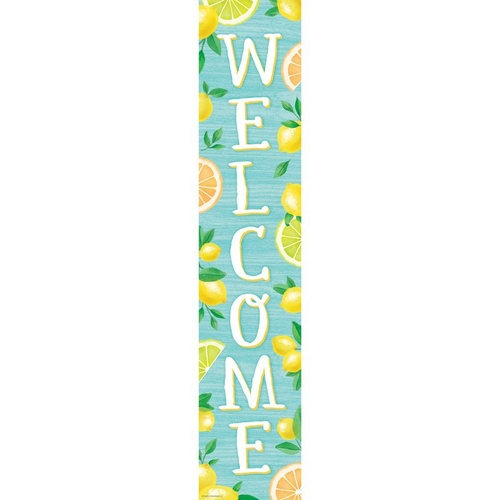 Teacher Created Resources TCR8495 Lemon Zest Welcome Banner