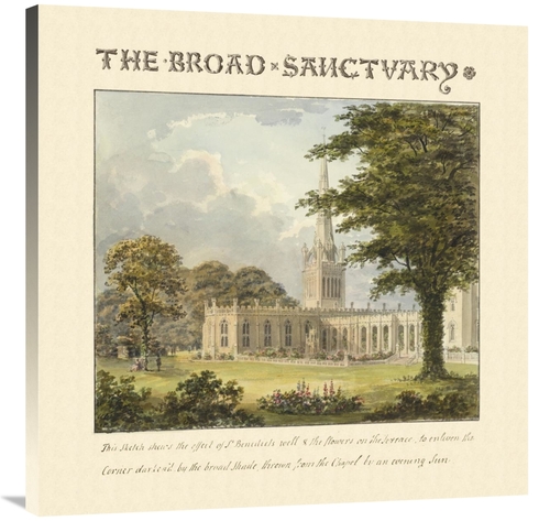 Global Gallery GCS-453925-3636-142 36 x 36 in. The Broad Sanctuary,