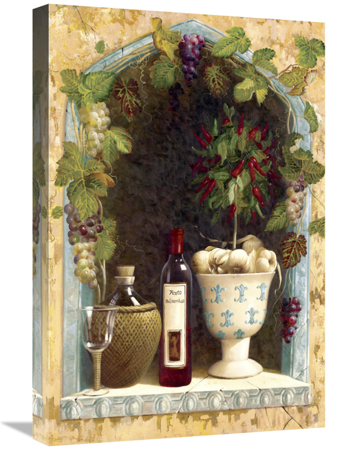 Global Gallery GCS-122584-1624-142 16 x 24 in. Olive Oil & Wine Arch I
