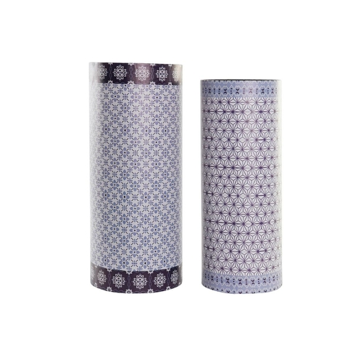 Umbrella stand DKD Home Decor Canvas Blue Wood (23 x 23 x 54,5 cm)