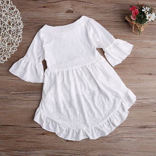 1pcs New Kids Baby Girls Pretty Elegant Solid 