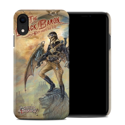 DecalGirl AIPXRCC-BLKBARON Apple iPhone XR Clip Case - The Black Baron