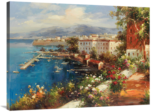 Global Gallery GCS-132464-3040-142 30 x 40 in. Point VIew Terrace Art 