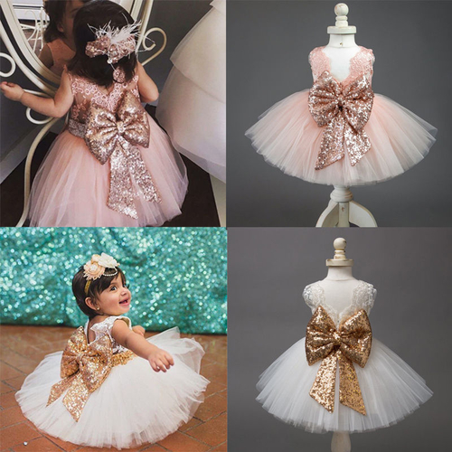 2018 Fashion Sweet Princess Party Dress Toddler