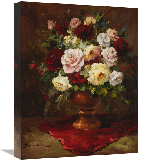 Global Gallery GCS-132558-1620-142 16 x 20 in. Classical Flower Arrang