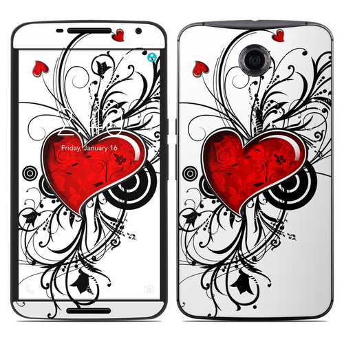 DecalGirl GNX6-MYHEART Google Nexus 6 Skin - My Heart