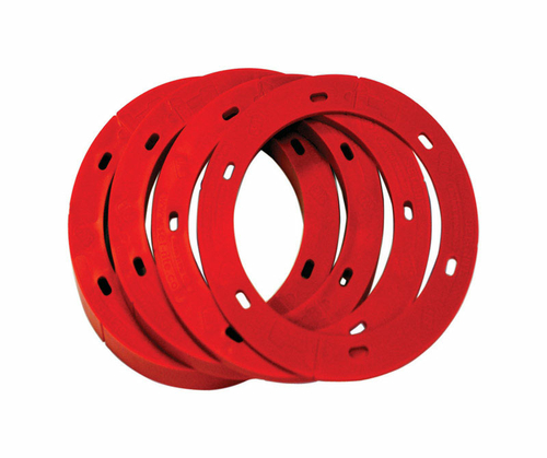 Oatey 4535415 Set-Rite Toilet Flange Spacer Kit - Red  Polypropolene