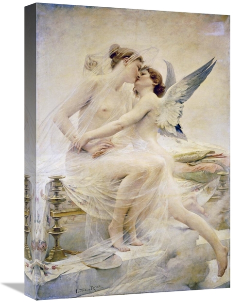 Global Gallery GCS-267212-22-142 22 in. Cupid & Psyche Art Print - Lio