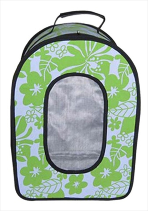 A&E Cage HB1506L Green 18.5 X 13.5 X 9 In. Large Soft Sided Travel Car