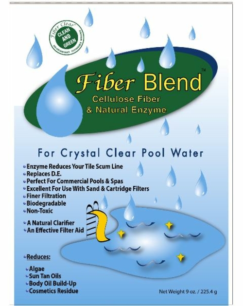 Fiber Clear Crystal Clear Pool Water Blend 2- 7 Lbs..