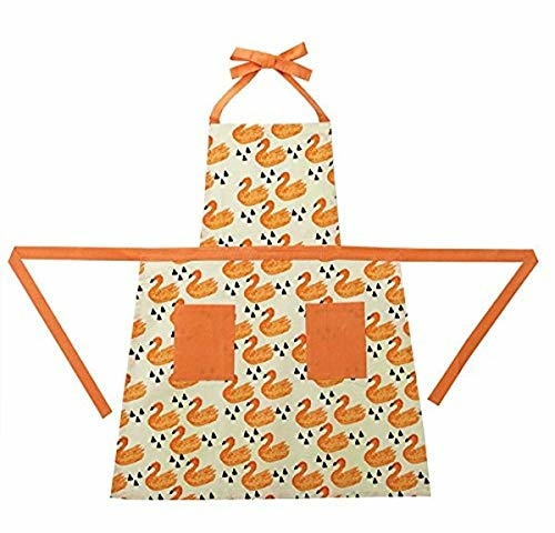 Makers Collective 02BBH10C 22 x 30 in. Swans Apron, Multi Color - 