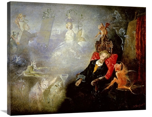 Global Gallery GCS-282036-36-142 36 in. The Painters Dream Art Print -