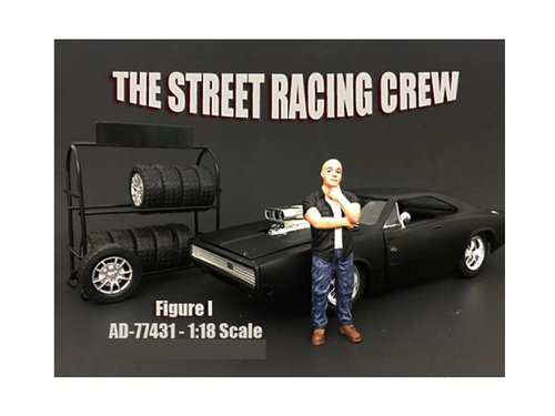 The Street Racing Crew Figure I For 1:18 Scale Models by American