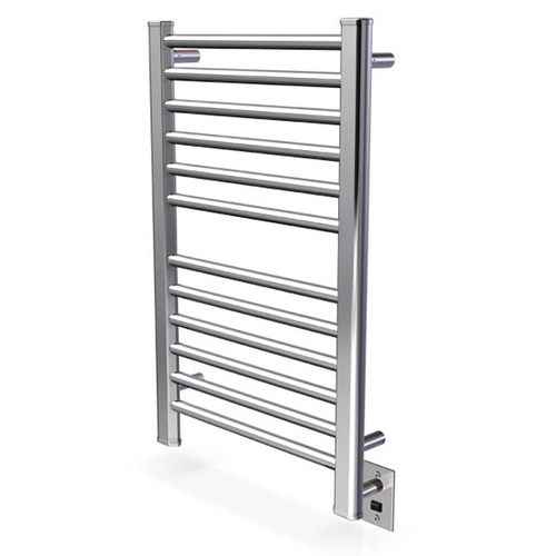 Amba Sirio S 2133 B Sirio B Electric Towel Warmer in Brushed - 586 BTU