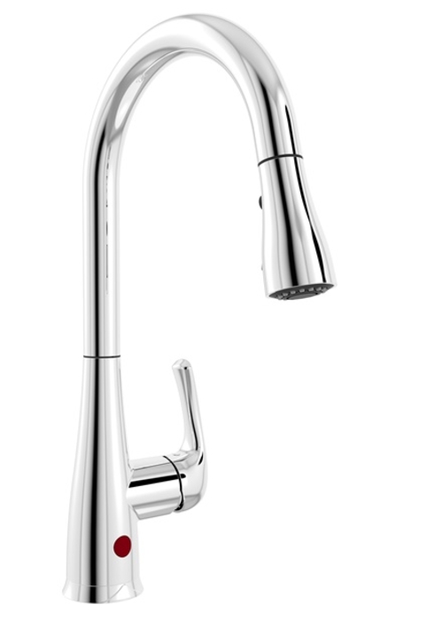 Movement Sensor Kitchen Sink Faucet with Pull Down Spout & 1 Handle&#4