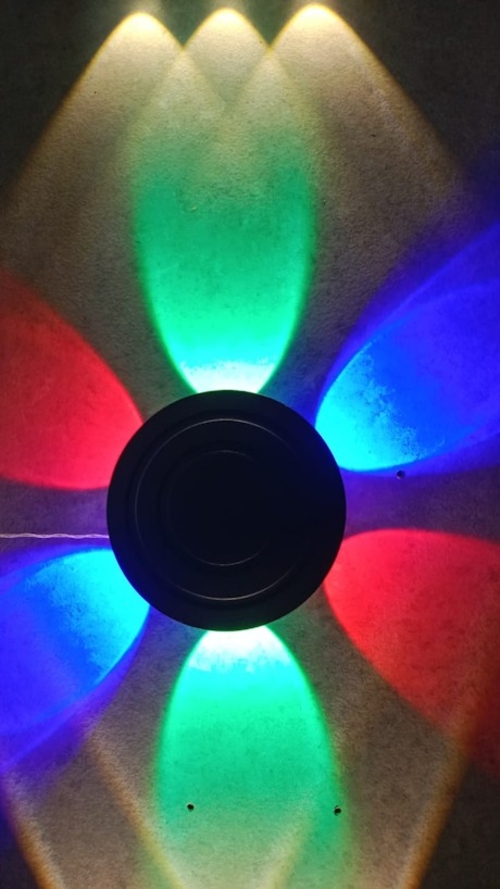 Tripping Wall Lamps / Lights lamp led Light Shade/ Curved Black