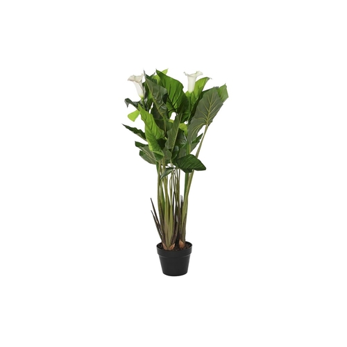 Decorative Plant DKD Home Decor White Green PE Lilies (50 x 50 x 100